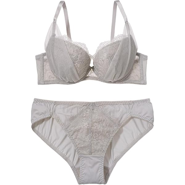 パルファージュ♪ブラE75&ショーツM 谷間 ソング セット レース 新品 パルファージュ♪ブラE75&ショーツM レース ボーイ 青 セット